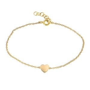 🎉 New Dainty Heart Golden Anklet Ankle Bracelet